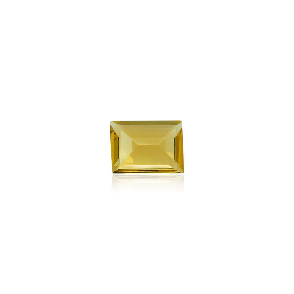YELLOW BERYL CUT BAGUETTE (SUPER) 7.00X5.00 MM 0.80 Cts.