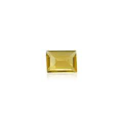 YELLOW BERYL CUT BAGUETTE (SUPER) 7.00X5.00 MM 0.80 Cts.