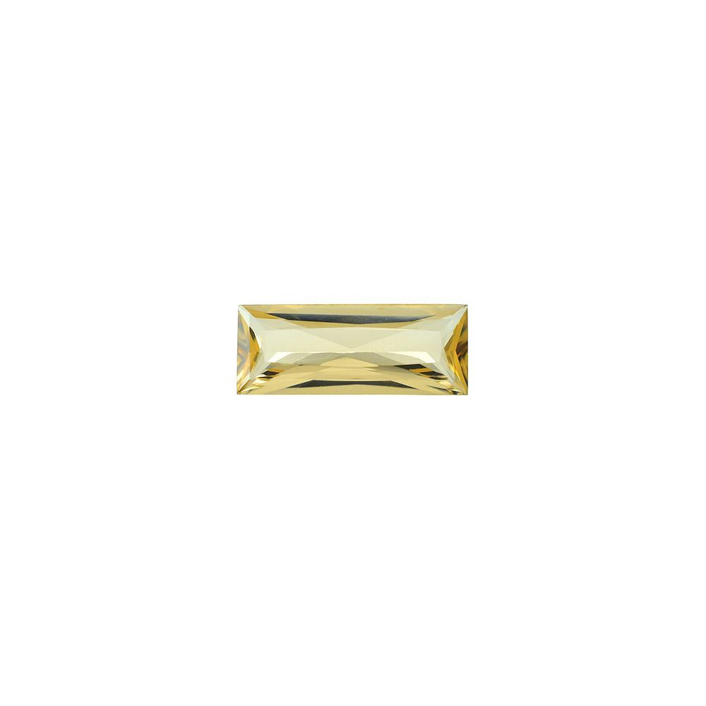 YELLOW BERYL PRINCESS CUT BAGUETTE (MEDIUM) 20.00X8.00 MM 6.05 Cts.