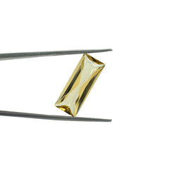 YELLOW BERYL PRINCESS CUT BAGUETTE (MEDIUM) 20.00X8.00 MM 6.05 Cts.
