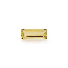 YELLOW BERYL CUT BAGUETTE (MEDIUM) 10.00X4.00 MM 1.10 Cts.