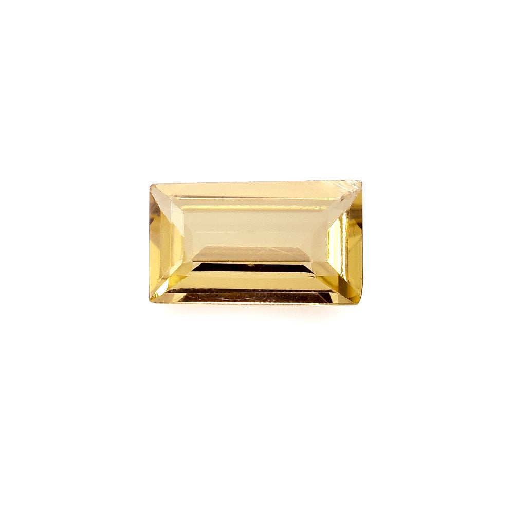YELLOW BERYL CUT BAGUETTE (MEDIUM) 7.00X4.00 MM 0.60 Cts.