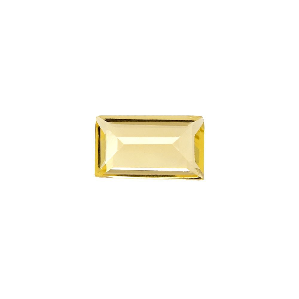 YELLOW BERYL CUT BAGUETTE (MEDIUM) 7.00X4.00 MM 0.60 Cts.