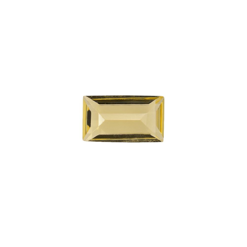 YELLOW BERYL CUT BAGUETTE (MEDIUM) 7.50X4.00 MM 0.75 Cts.