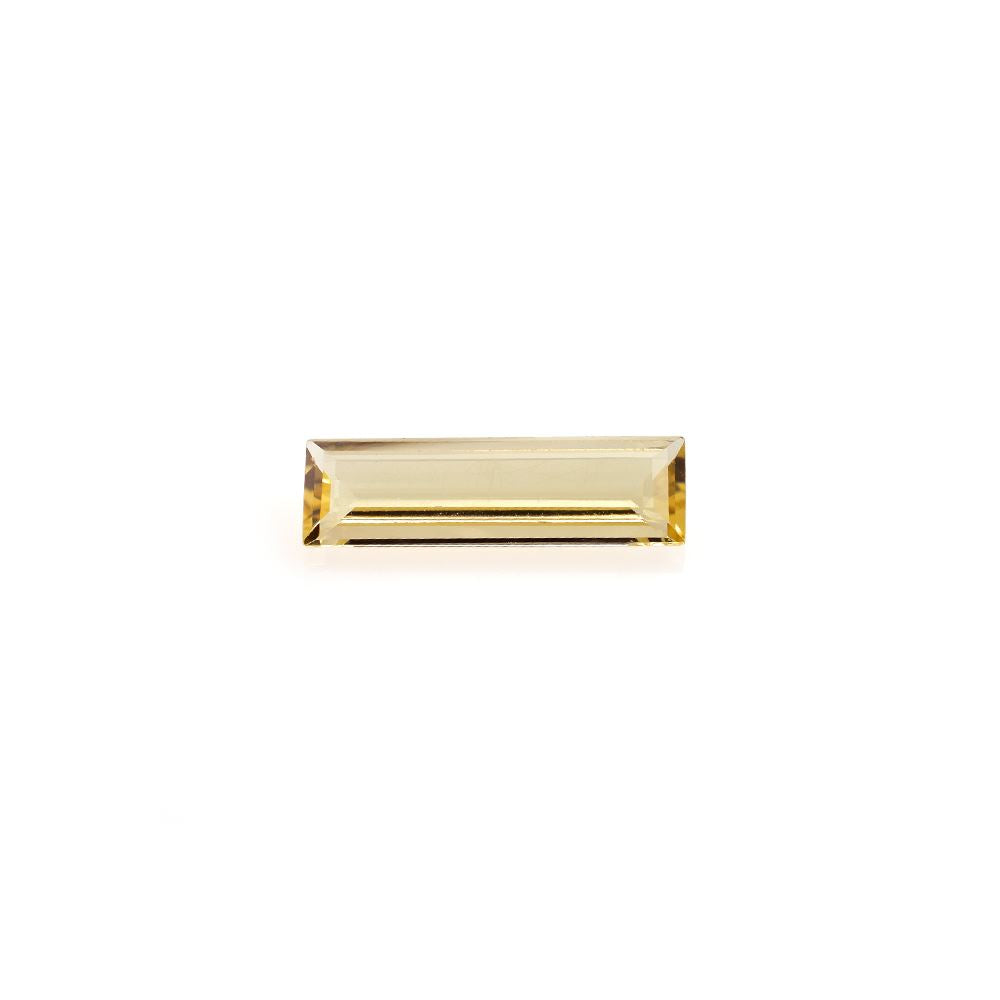 YELLOW BERYL CUT BAGUETTE (MEDIUM) 21.00X6.00 MM 3.95 Cts.