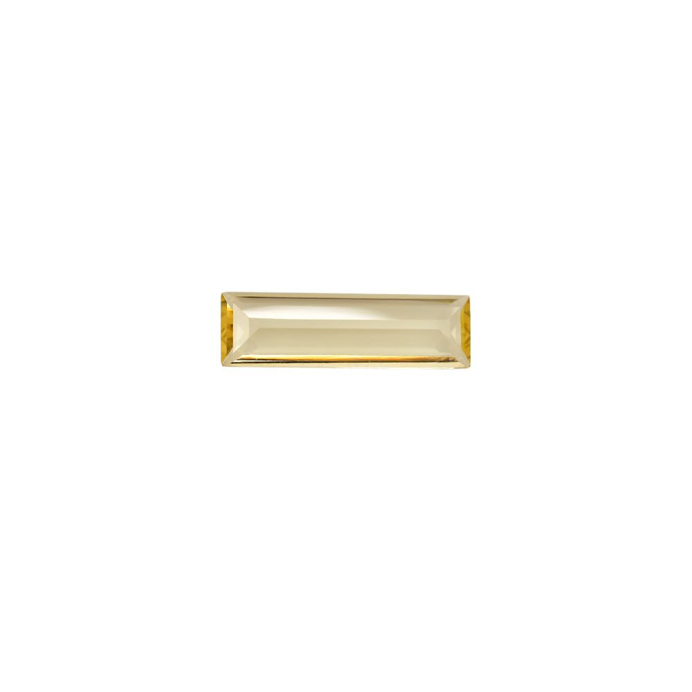 YELLOW BERYL CUT BAGUETTE (MEDIUM) 21.00X6.00 MM 3.95 Cts.