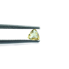 YELLOW BERYL CUT TRILLION (MEDIUM) 4.00X4.00 MM 0.19 Cts.