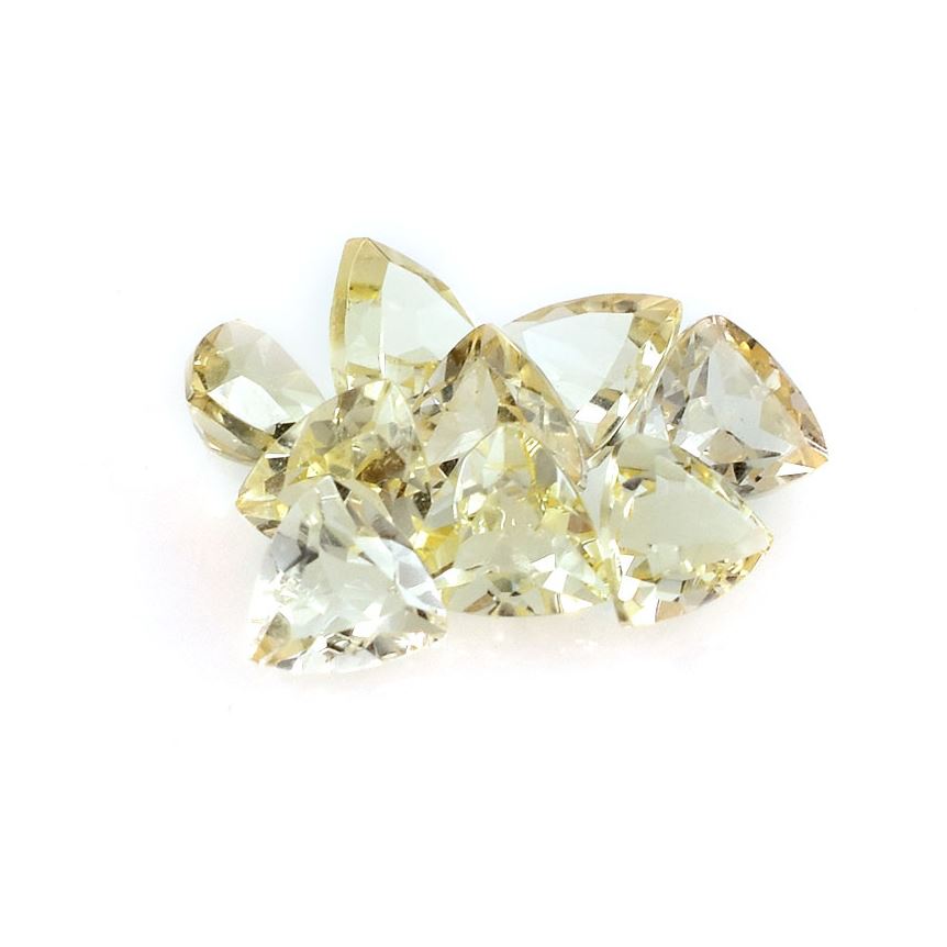 YELLOW BERYL CUT TRILLION (VERY LITE) 4.00X4.00 MM 0.19 Cts.