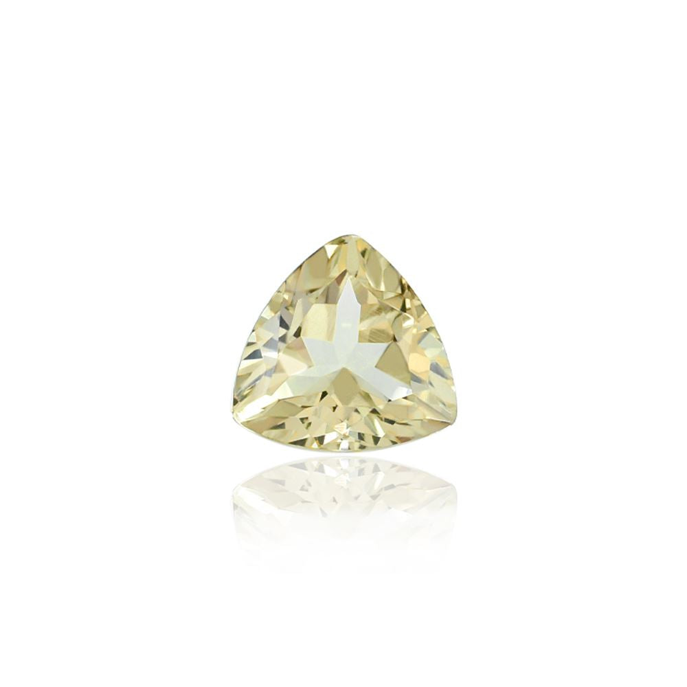YELLOW BERYL CUT TRILLION (LITE) 8.00X8.00 MM 1.55 Cts.