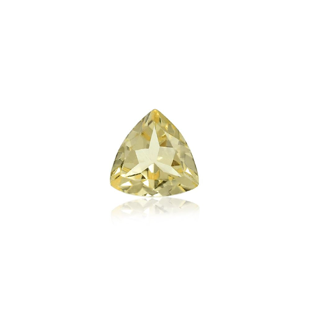 YELLOW BERYL CUT TRILLION (MEDIUM/SI) 5.00X5.00 MM 0.37 Cts.