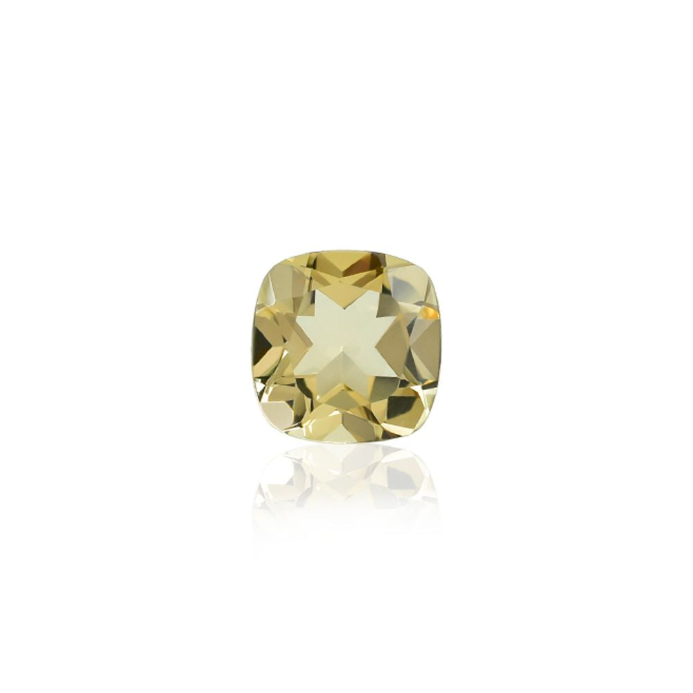 YELLOW BERYL CUT CUSHION (MEDIUM) 7.00X7.00 MM 1.40 Cts.