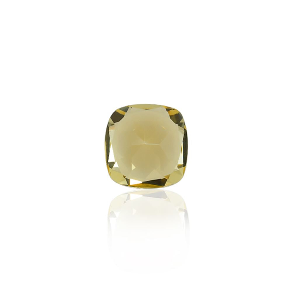 YELLOW BERYL CUT CUSHION (MEDIUM) 7.00X7.00 MM 1.40 Cts.