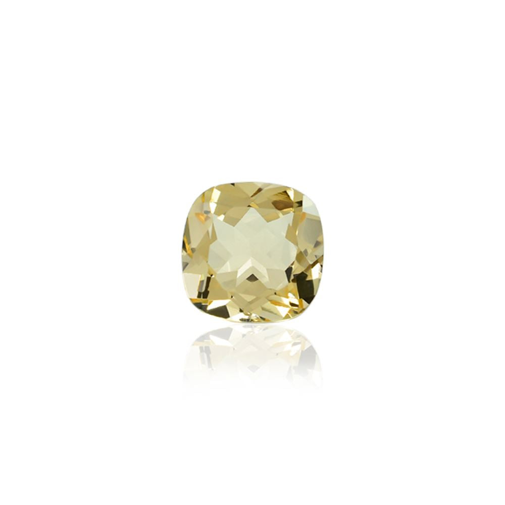 YELLOW BERYL CUT CUSHION (MEDIUM) 8.00X8.00 MM 2.00 Cts.