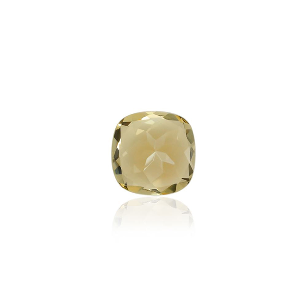 YELLOW BERYL CUT CUSHION (MEDIUM) 8.00X8.00 MM 2.00 Cts.