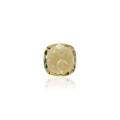 YELLOW BERYL CUT CUSHION (MEDIUM) 8.00X8.00 MM 2.00 Cts.