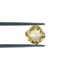 YELLOW BERYL CUT CUSHION (MEDIUM) 8.00X8.00 MM 2.00 Cts.