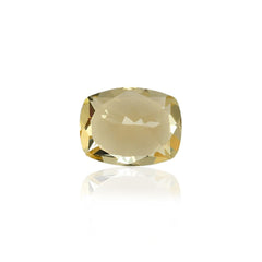 YELLOW BERYL CUT CUSHION (MEDIUM) 8.00X6.00 MM 1.38 Cts.
