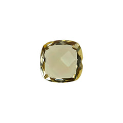 YELLOW BERYL CUT CUSHION (LITE) 4.00X4.00 MM 0.26 Cts.
