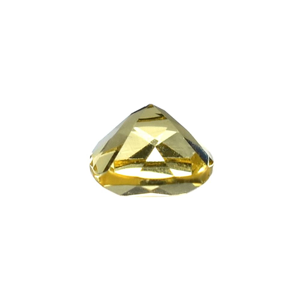 YELLOW BERYL CUT CUSHION (DARK) 7.00X7.00 MM 1.38 Cts.