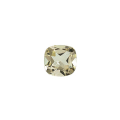 YELLOW BERYL CUT CUSHION (VERY LITE) 6.00X6.00 MM 0.70 Cts.