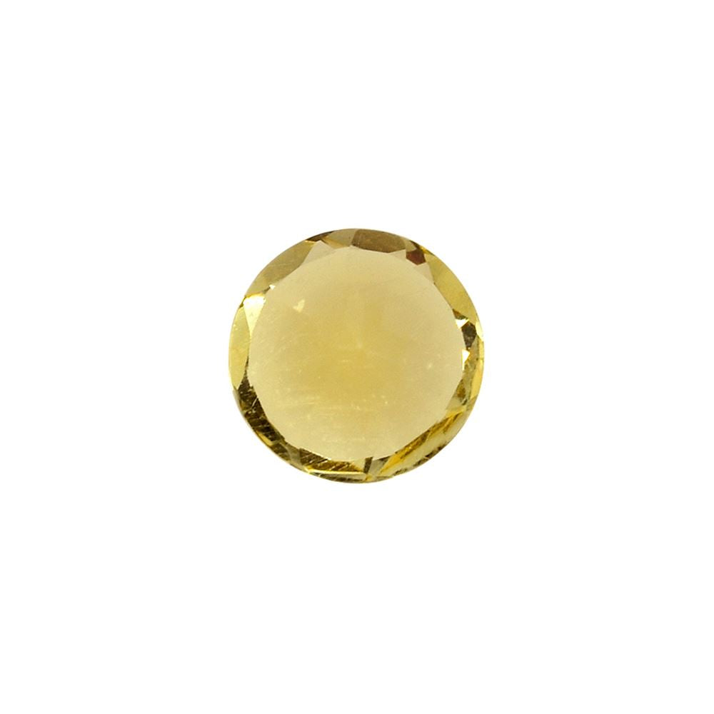 YELLOW BERYL CUT ROUND (MEDIUM/SI) 5.00X5.00 MM 0.42 Cts.