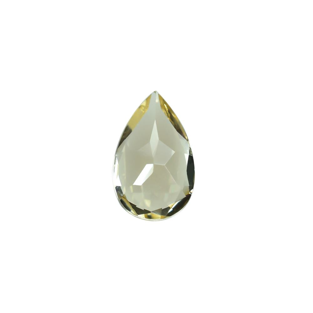 YELLOW BERYL CUT PEAR (VERY LITE) 8.00X5.00 MM 0.74 Cts.