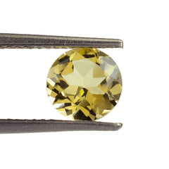 YELLOW BERYL CUT ROUND (MEDIUM) 7.00X7.00 MM 1.10 Cts.