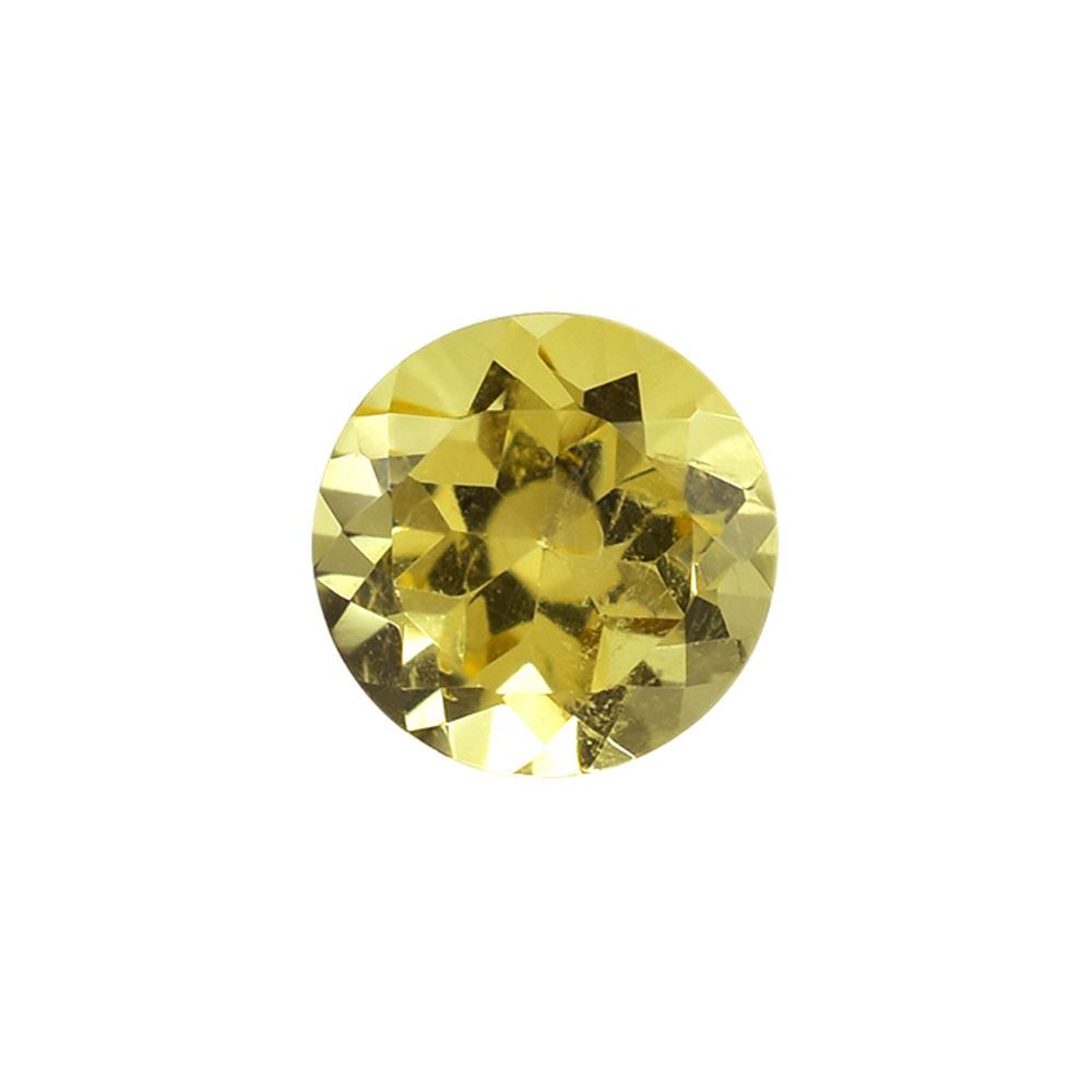 YELLOW BERYL CUT ROUND (MEDIUM) 6.00X6.00 MM 0.77 Cts.