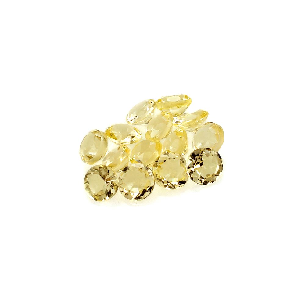 YELLOW BERYL CUT ROUND (LITE) 2.70X2.70 MM 0.08 Cts.