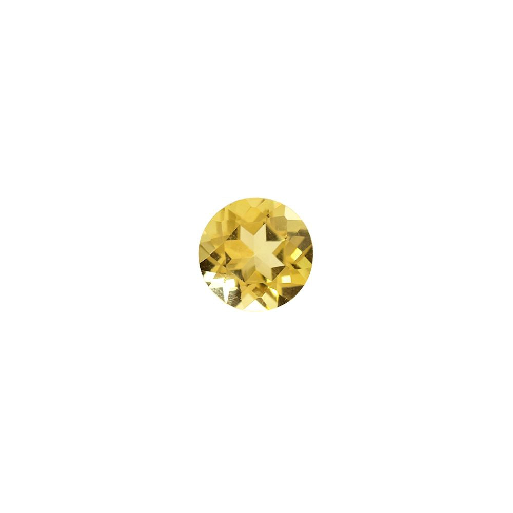 YELLOW BERYL CUT ROUND (MEDIUM) 5.00X5.00 MM 0.35 Cts.