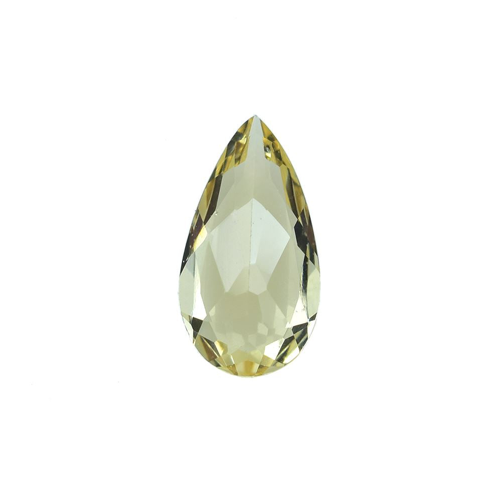 YELLOW BERYL CUT PEAR (LITE) 11.40X6.00 MM 1.40 Cts.
