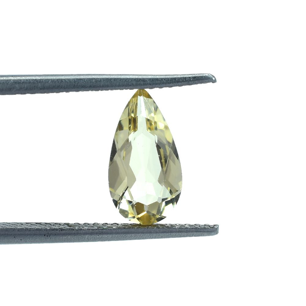 YELLOW BERYL CUT PEAR (LITE) 11.40X6.00 MM 1.40 Cts.