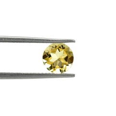 YELLOW BERYL CUT ROUND (DARK) 7.00X7.00 MM 1.15 Cts.