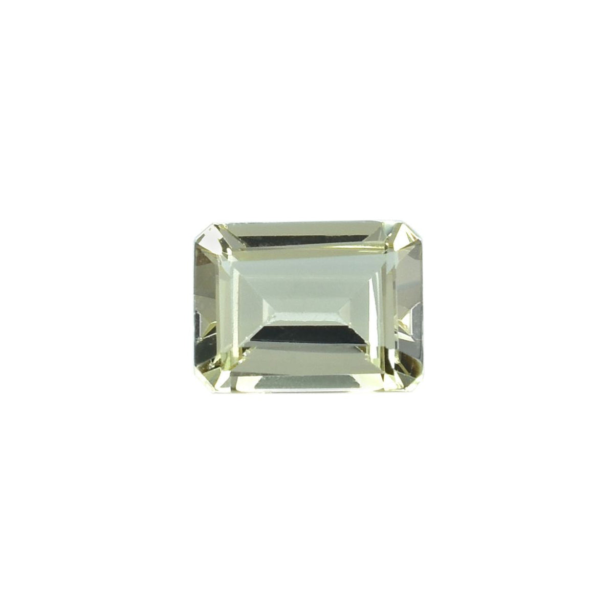 YELLOW BERYL CUT OCTAGON (LITE)(SI) 8.00X6.00 MM 1.25 Cts.