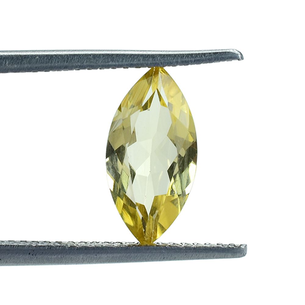 YELLOW BERYL CUT MARQUISE (DARK)(SI) 12.00X6.00 MM 1.43 Cts.