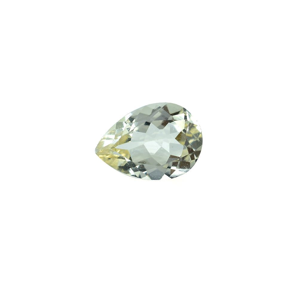 YELLOW BERYL CUT PEAR (LITE) 10.00X7.00 MM 1.70 Cts.