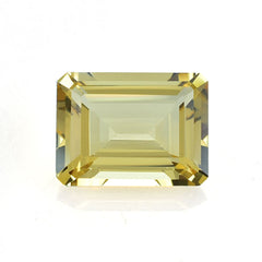 YELLOW BERYL CUT OCTAGON (DARK) 12.00X9.00 MM 4.15 Cts.