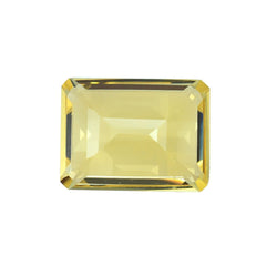 YELLOW BERYL CUT OCTAGON (DARK) 12.00X9.00 MM 4.15 Cts.