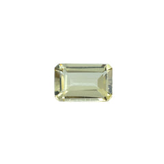 YELLOW BERYL CUT OCTAGON (MEDIUM/SI) 6.00X4.00 MM 0.45 Cts.