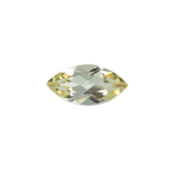 YELLOW BERYL CUT MARQUISE (LITE)(SI) 8.00X4.00 MM 0.37 Cts.