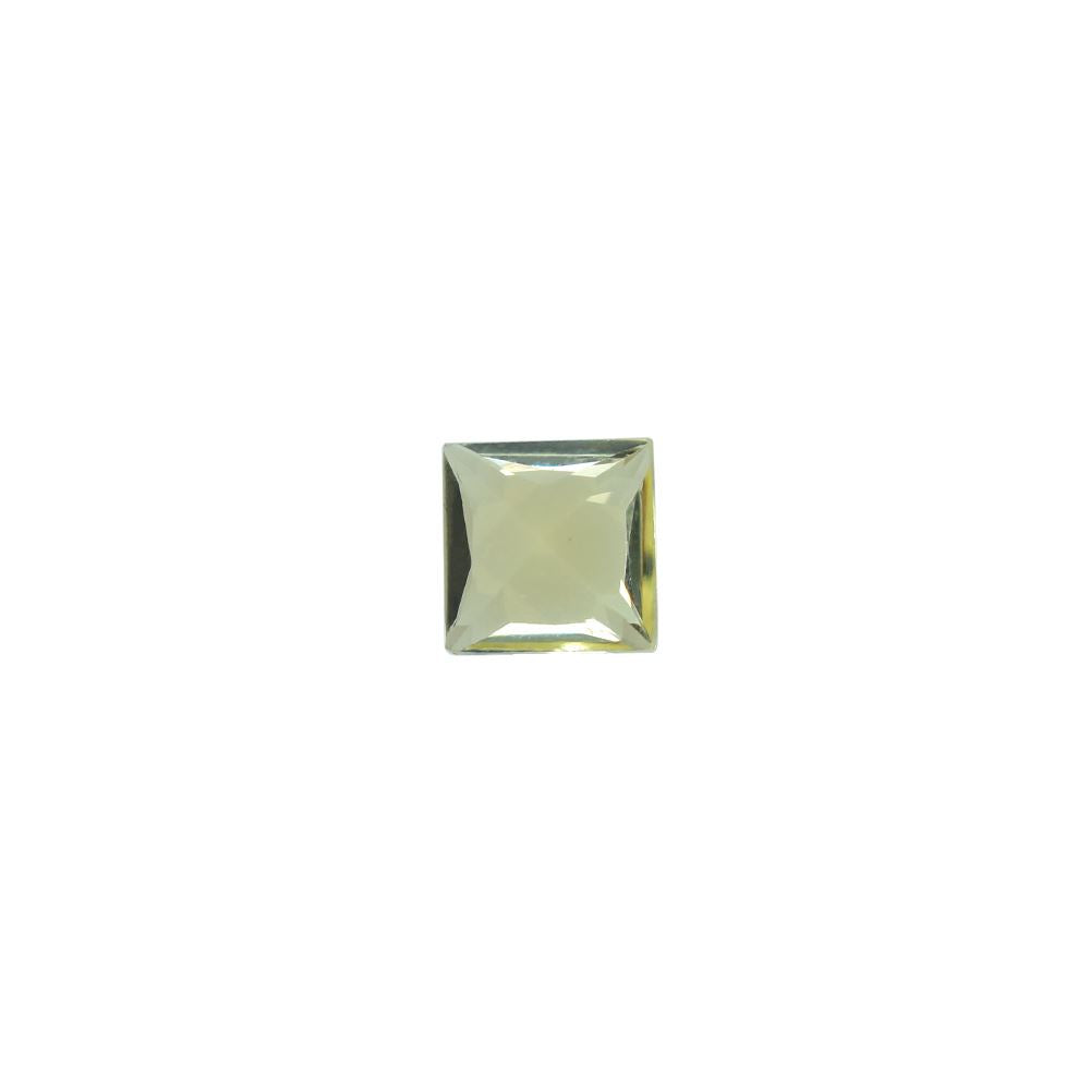 YELLOW BERYL PRINCESS CUT SQUARE (LITE)(SI) 4.00X4.00 MM 0.35 Cts.