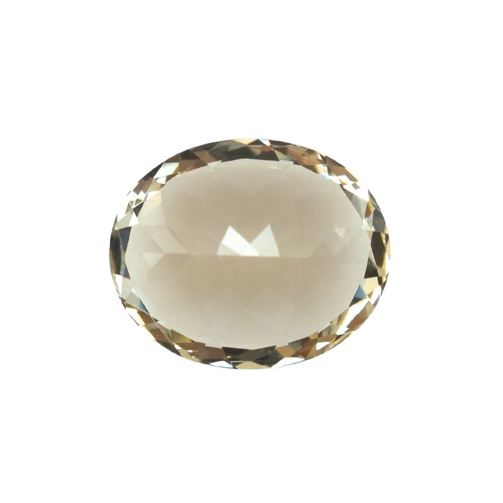 YELLOW BERYL CUT OVAL (LITE) 12.00X10.00 MM 4.60 Cts.