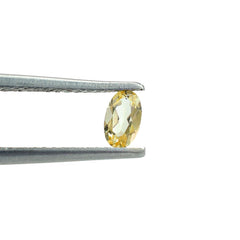 YELLOW BERYL CUT OVAL (MEDIUM/SI) 5.00X3.00 MM 0.20 Cts.