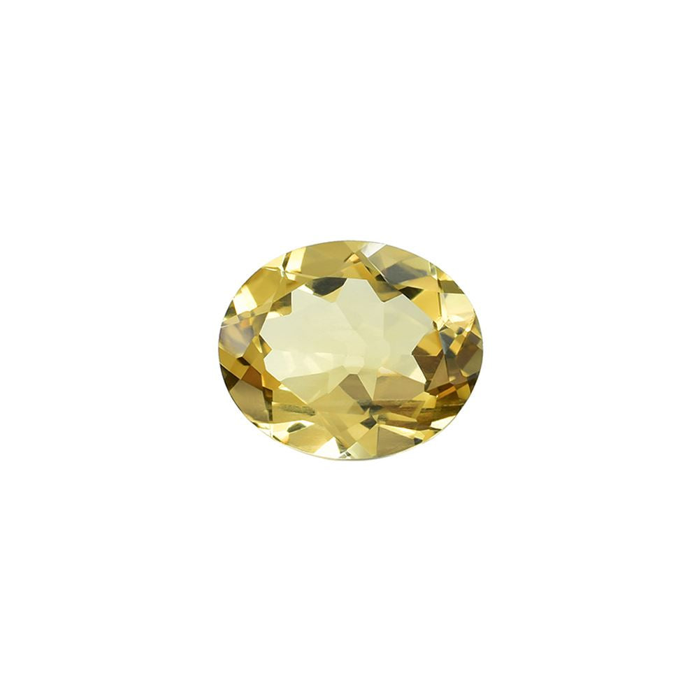 YELLOW BERYL CUT OVAL (DARK)(SI) 12.00X10.00 MM 4.15 Cts.