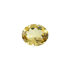 YELLOW BERYL CUT OVAL (DARK)(SI) 12.00X10.00 MM 4.15 Cts.