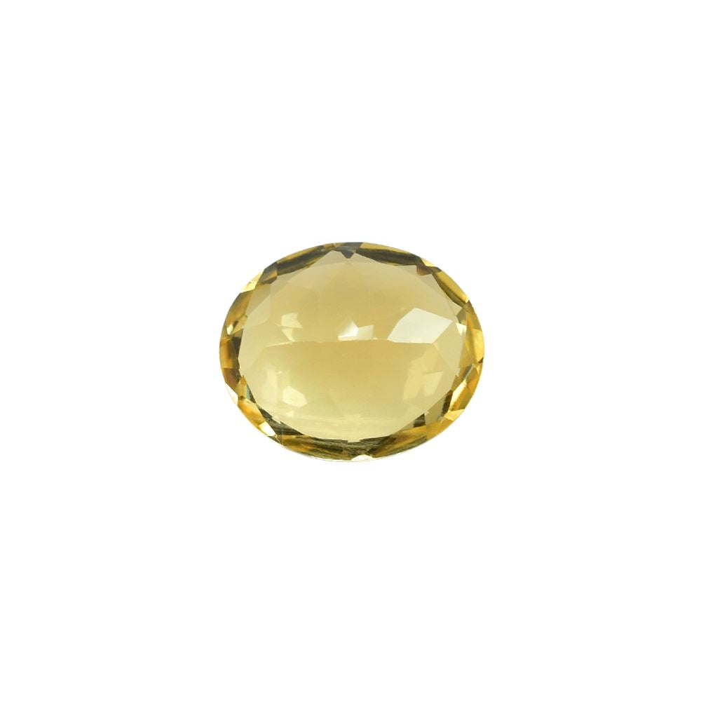 YELLOW BERYL CUT OVAL (DARK)(SI) 12.00X10.00 MM 4.15 Cts.