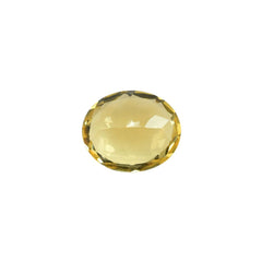 YELLOW BERYL CUT OVAL (DARK)(SI) 12.00X10.00 MM 4.15 Cts.