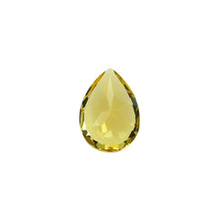 YELLOW BERYL CUT PEAR (DARK) 7.00X5.00 MM 0.65 Cts.