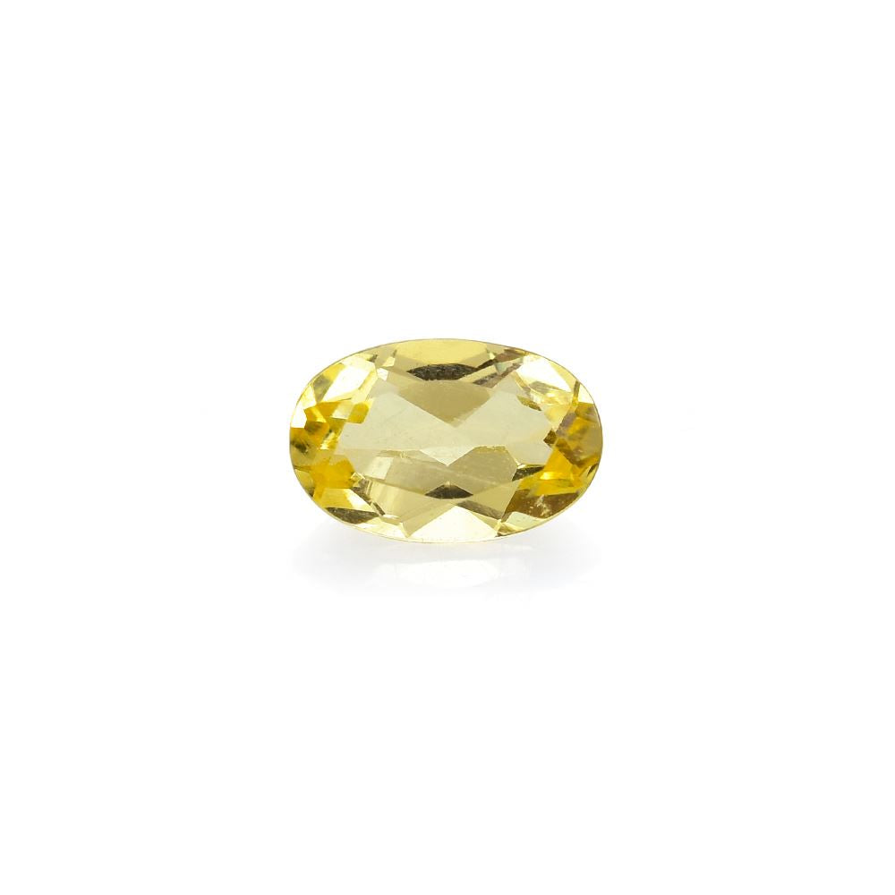 YELLOW BERYL CUT OVAL (MEDIUM/SI) 6.00X4.00 MM 0.37 Cts.
