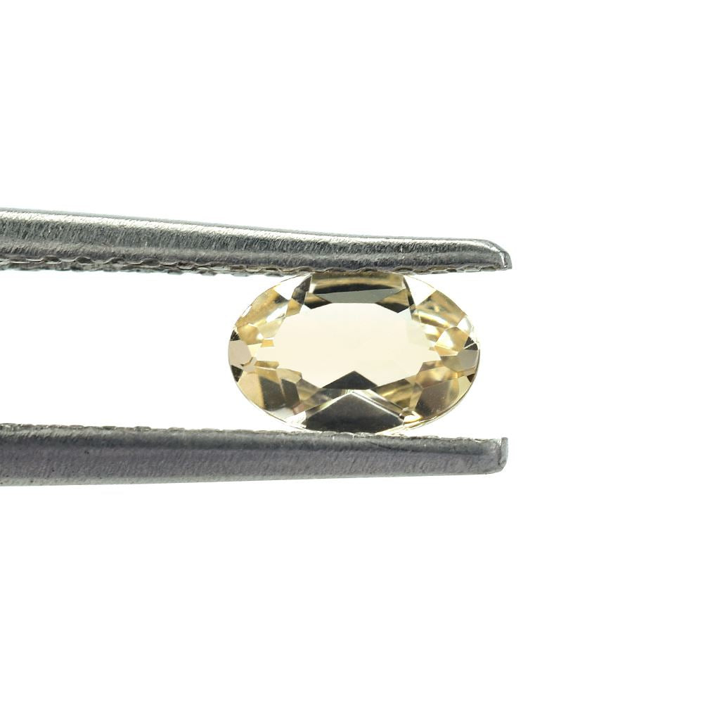 YELLOW BERYL CUT OVAL (LITE) 6.00X4.00 MM 0.38 Cts.